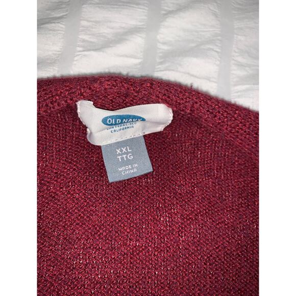 Old Navy Women’s Red Cardigan Size XXL (TTG) - Picture 6 of 7